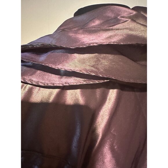 Mycra Pac One Purple Iridescent Ruffle Front Jacket Women’s Size M/L, #0092 - Picture 8 of 13